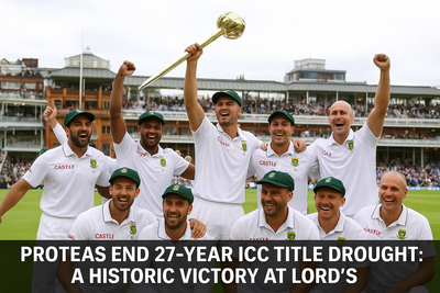 Proteas End 27-Year ICC Title Drought: A Historic Victory at Lord’s